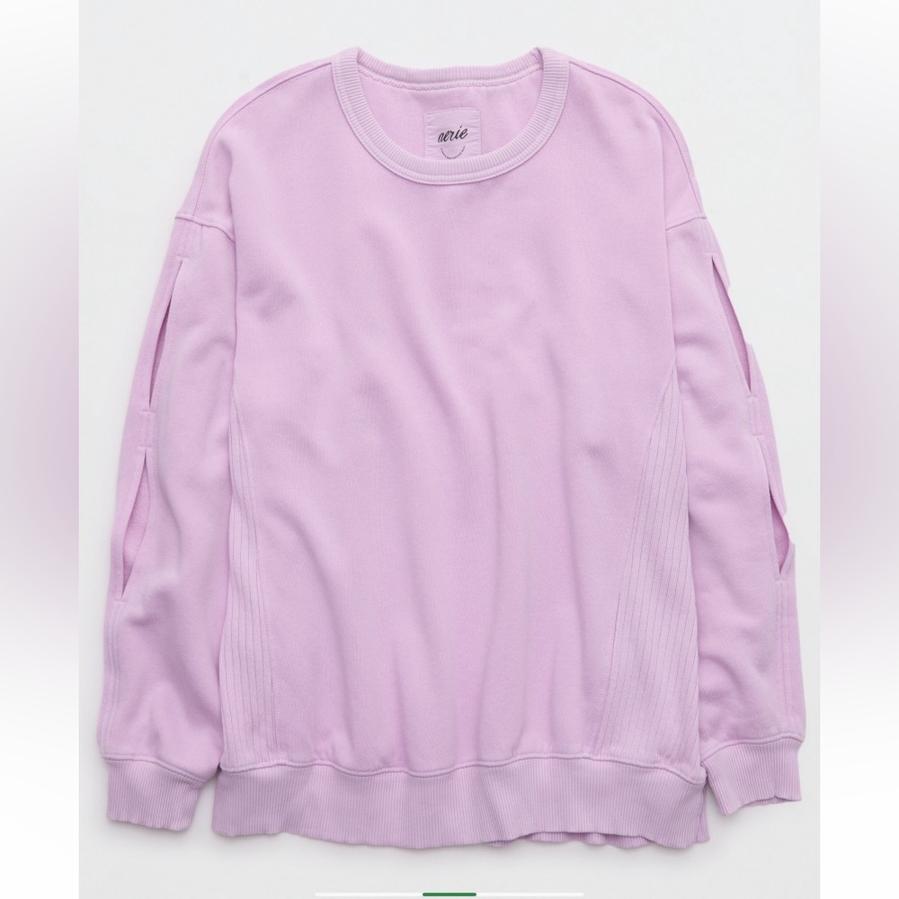 Aerie Tres Chic Keyhole Sweatshirt